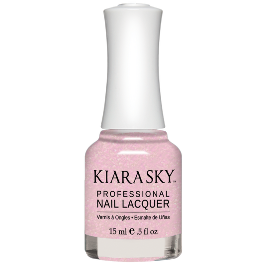 Kiara Sky Nail Polish - Pink Stardust N5041