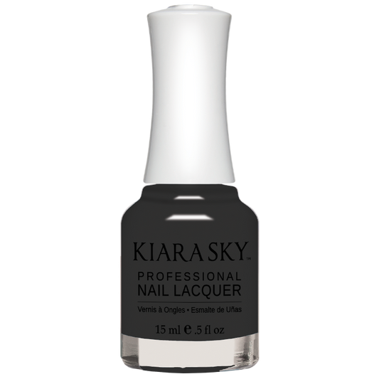 Kiara Sky Nail Polish - Black Tie Affair N5087