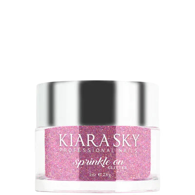 Kiara Sky Sprinkle On Glitter - Pink Confetti SP266