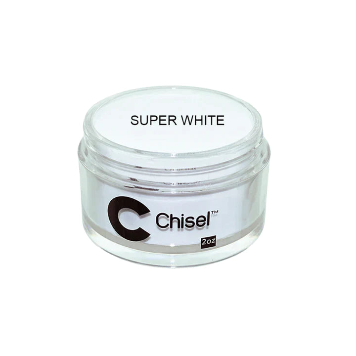 Chisel Acrylic & Dip Powder - Super White