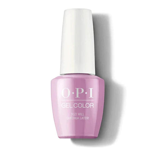 OPI Gel Polish - Suzi Will Quechua Later! P31