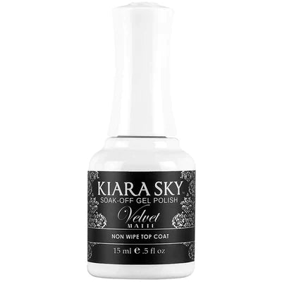 Kiara Sky Gel Polish - Velvet Matte Top Coat